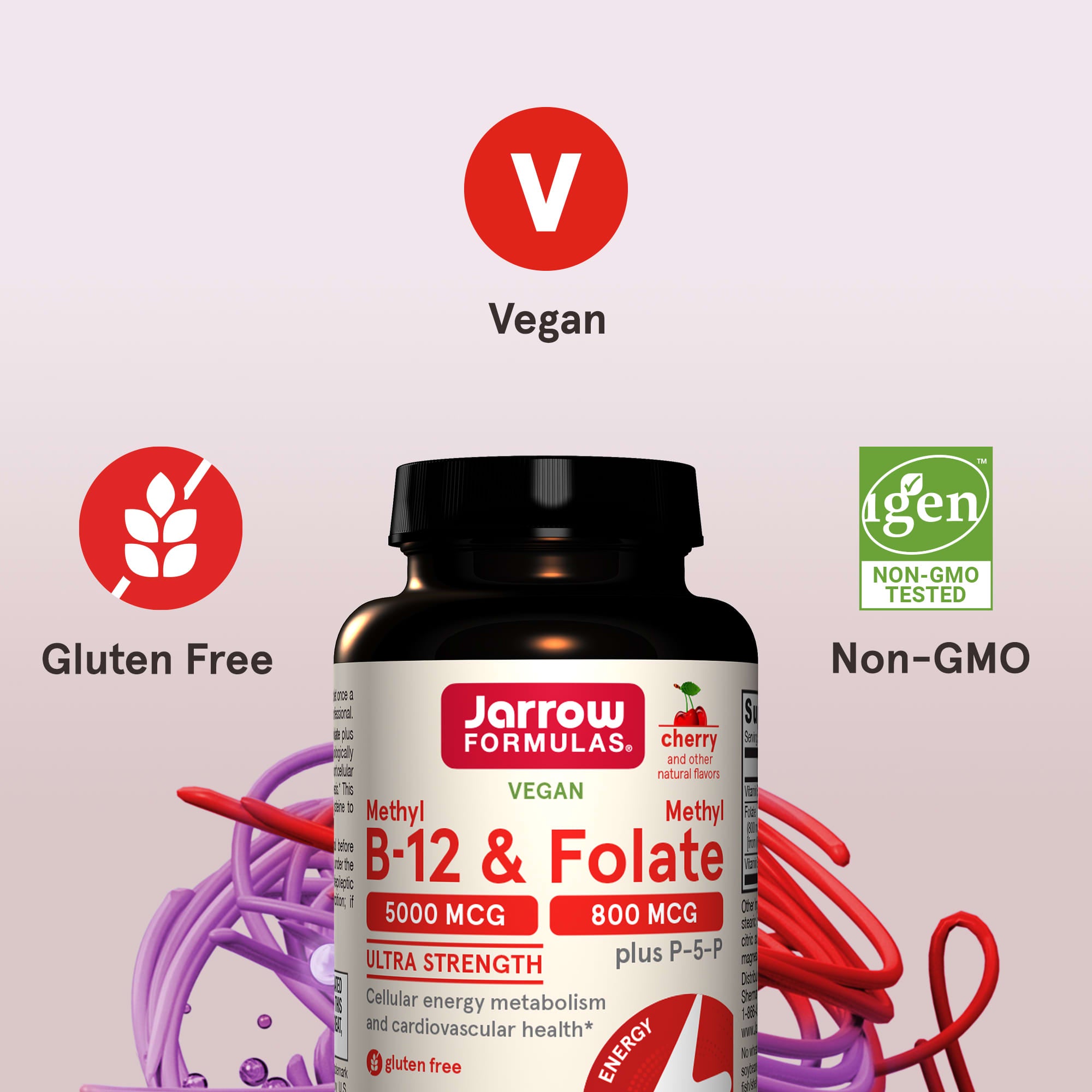 Methyl B-12 & Methyl Folate näringsvärde per portion