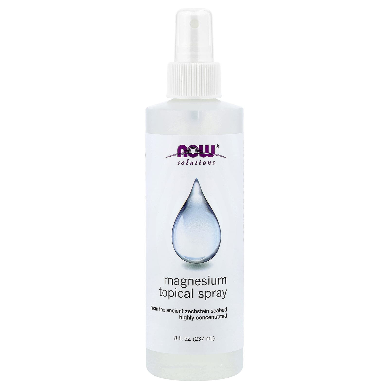 Magnesium Topical Spray baksida näringsfakta