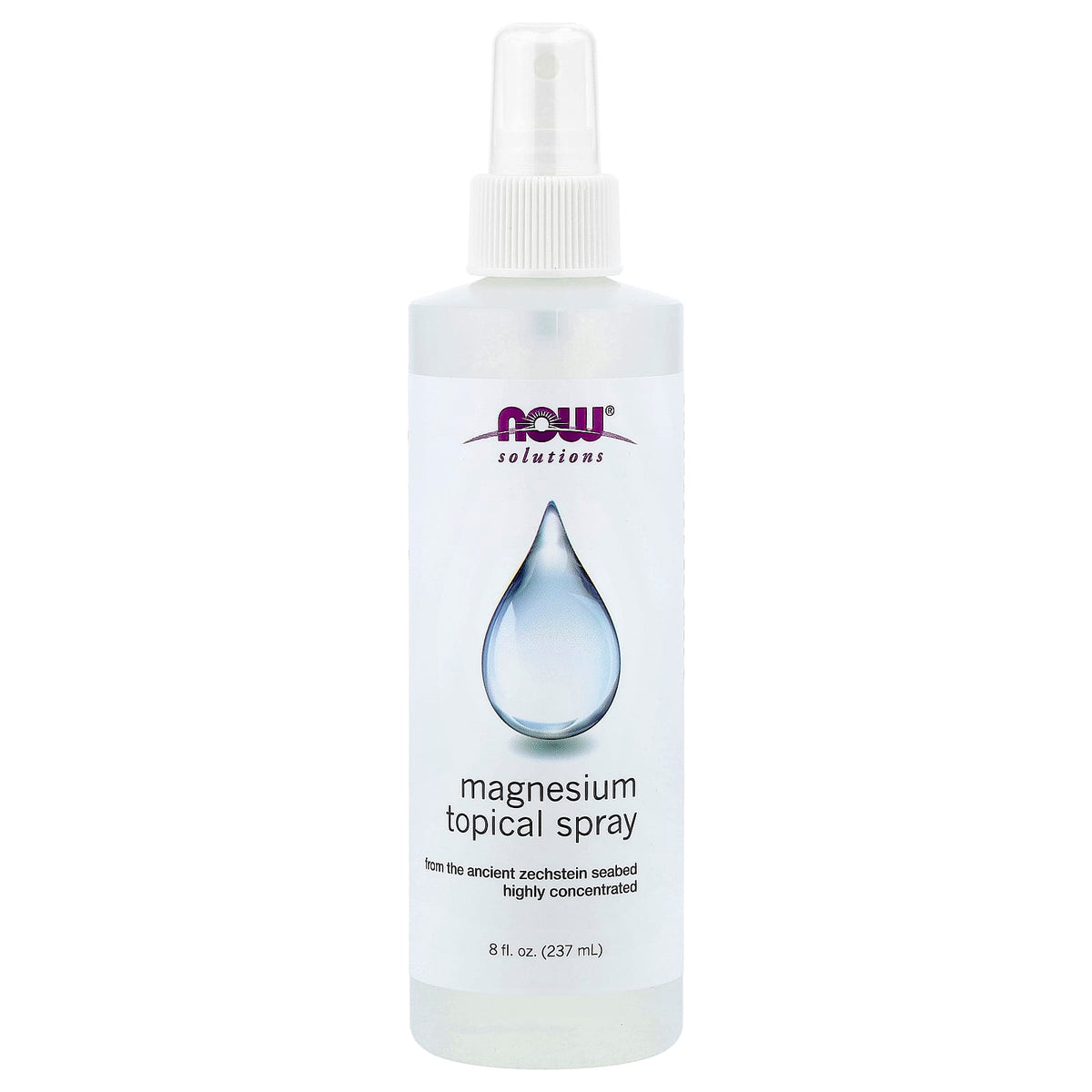Magnesium Topical Spray baksida näringsfakta