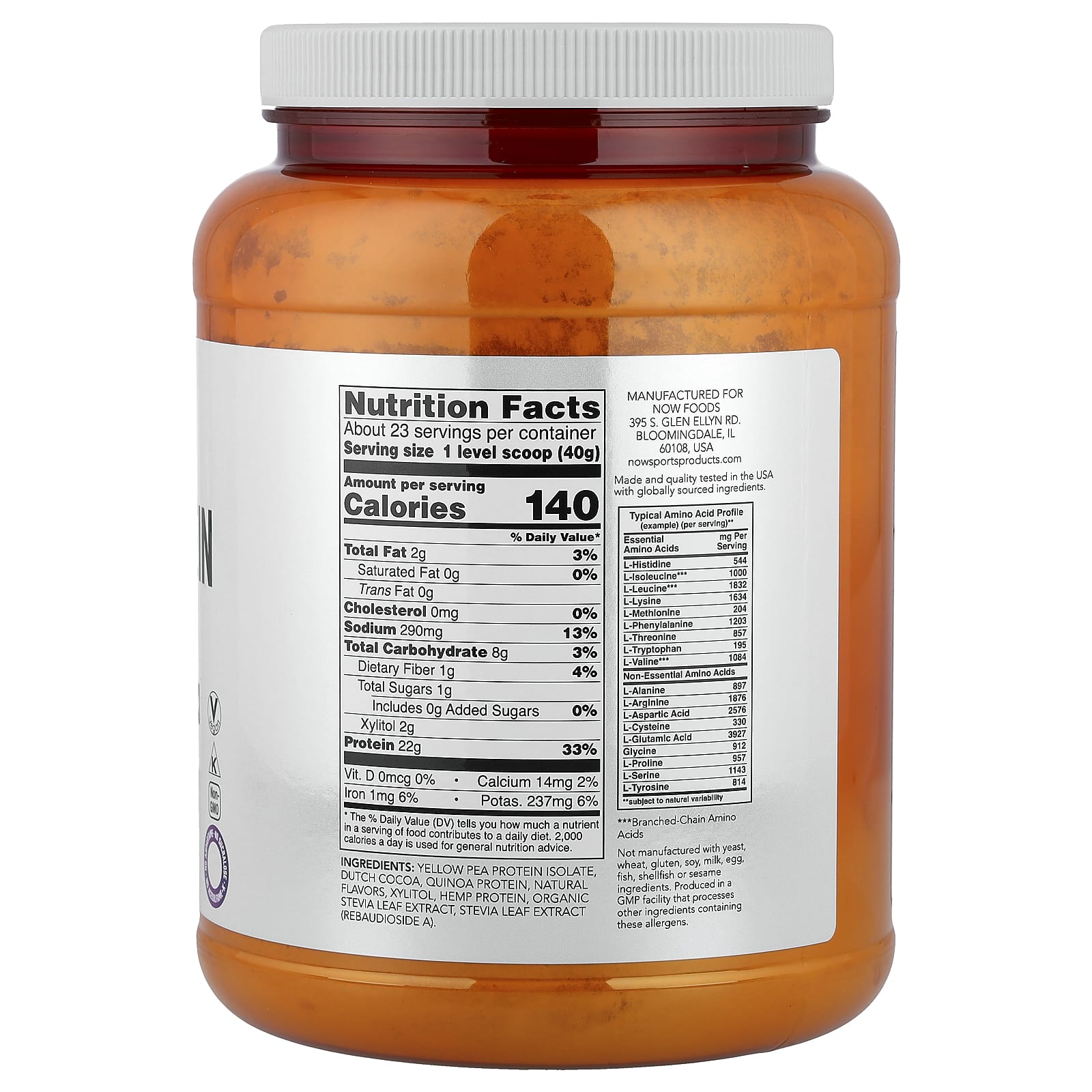 NOW Foods - Planteprotein Komplex