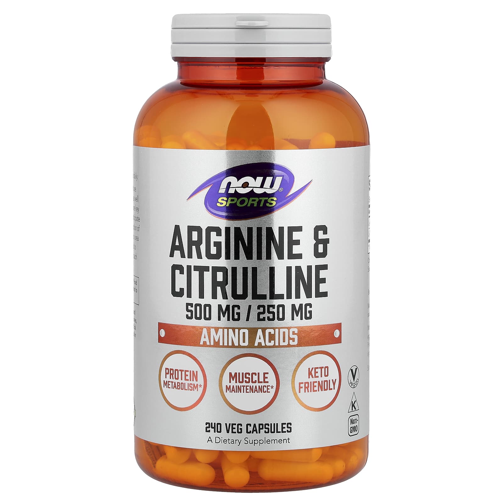 Now Foods - Arginine & Citrulline
