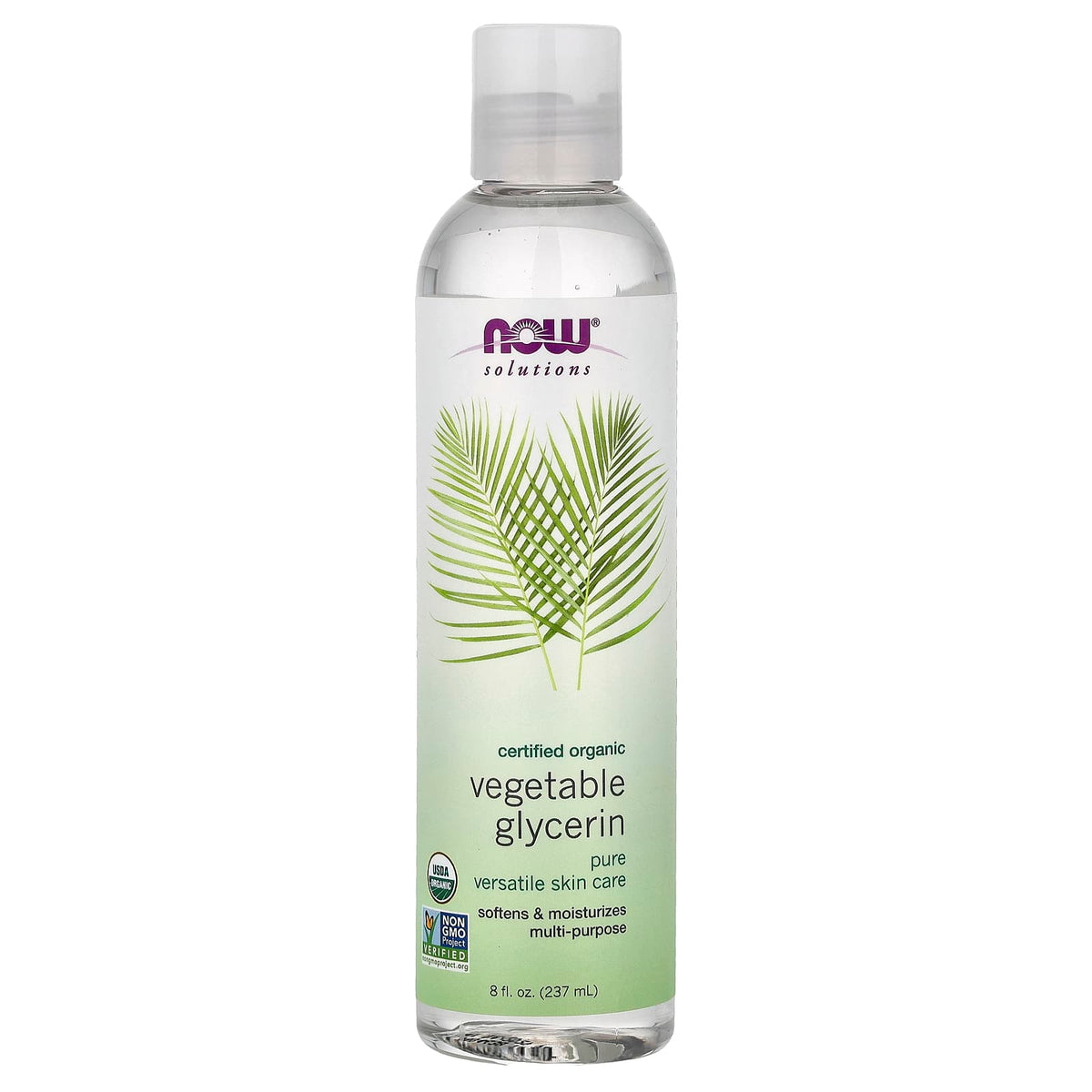 Vegetable Glycerin ingredienser och produktetikett
