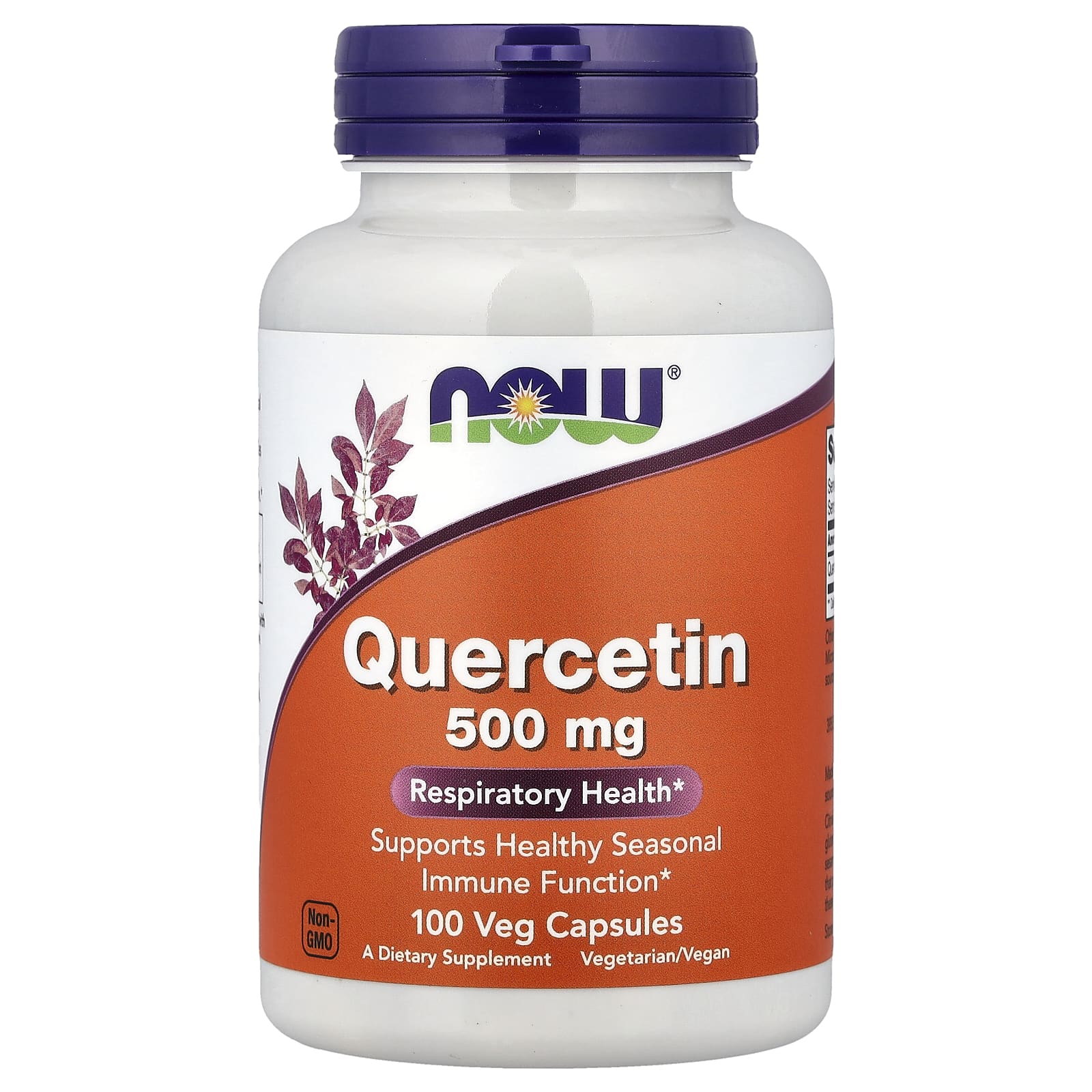 NOW Foods - Quercetin 500mg - 100 Capsules