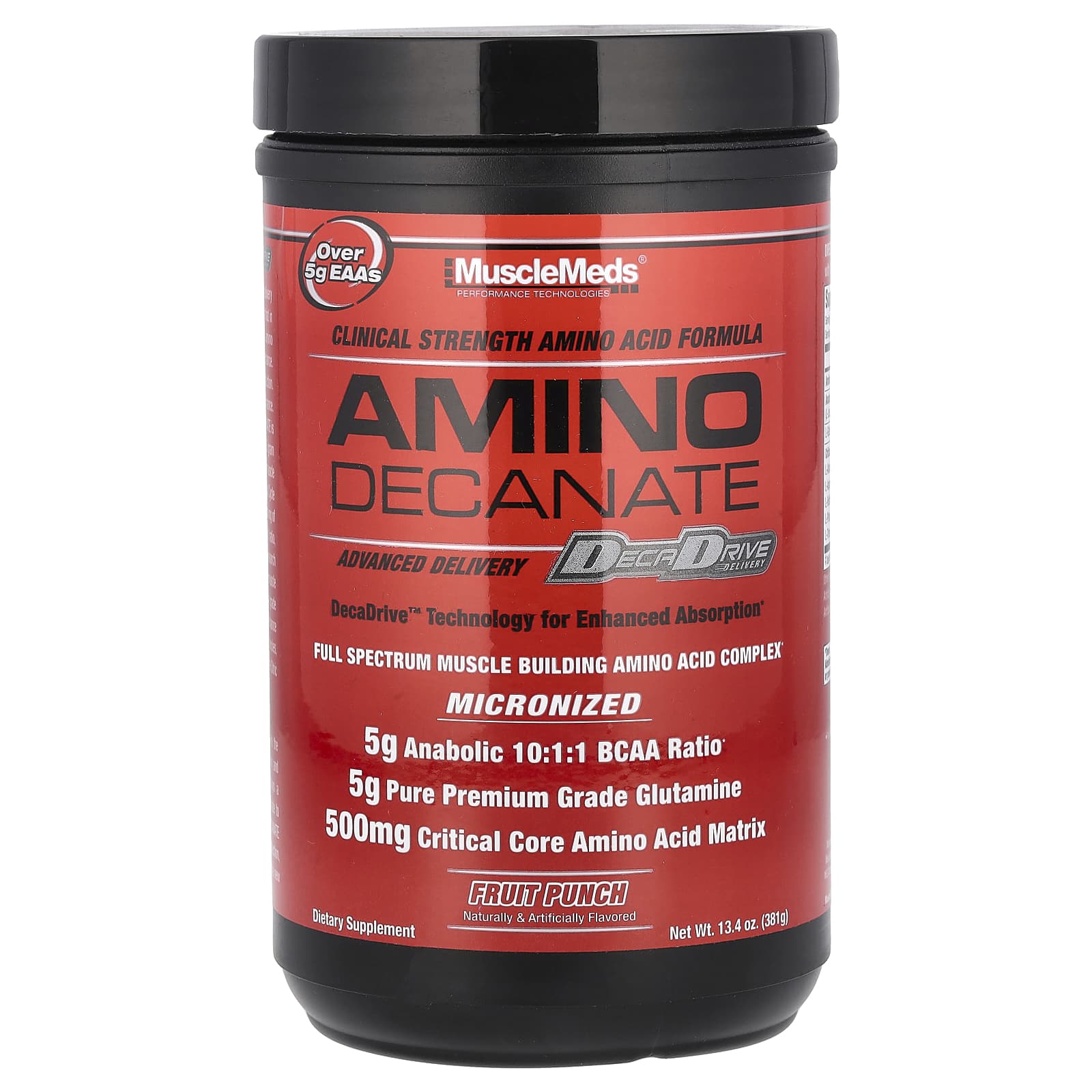 Musclemeds - Amino Decanate - Amino Syrekomplex