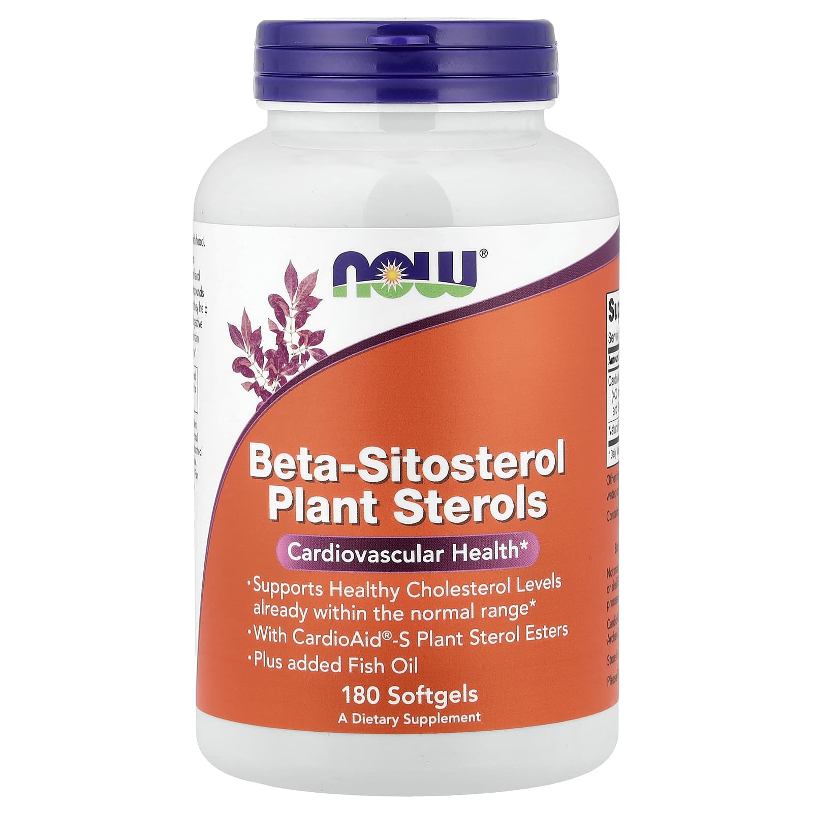 Beta-Sitosterol – Växtsteroler baksida
