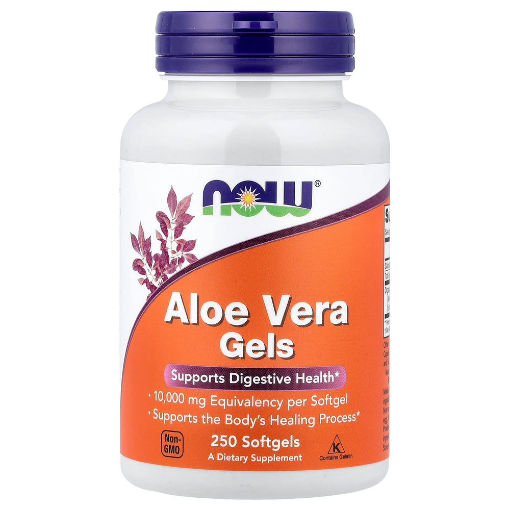Aloe Vera Gels 250 kapslar - baksida