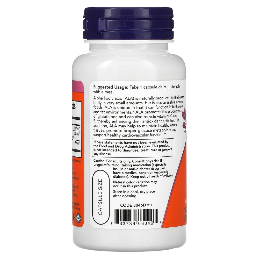 Alfa-liponsyra 600 mg lagringsinstruktioner
