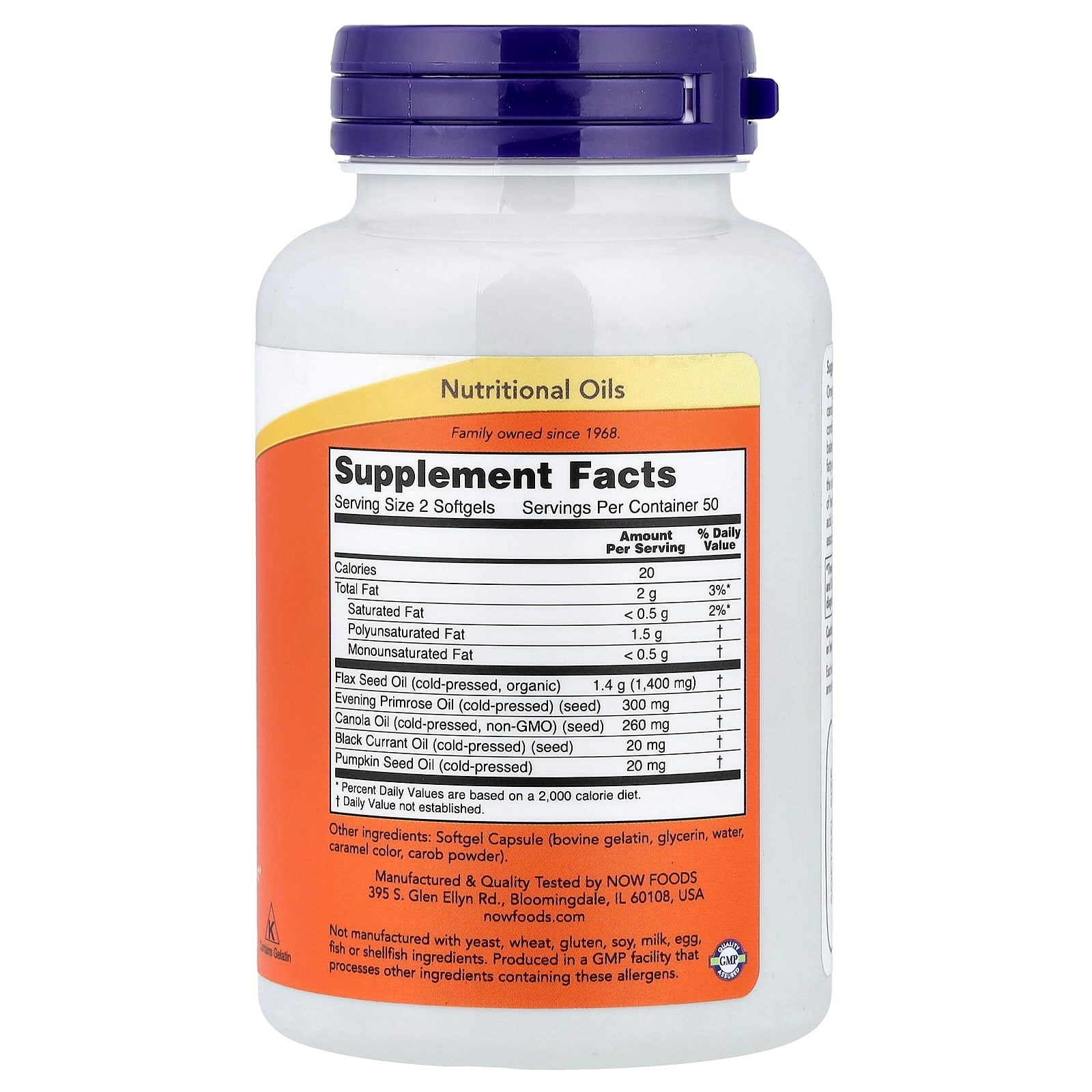 NOW Foods - Omega 3-6-9
