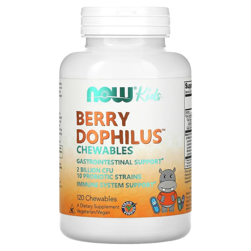 NOW Foods - BerryDophilus Kids - Nutri.se