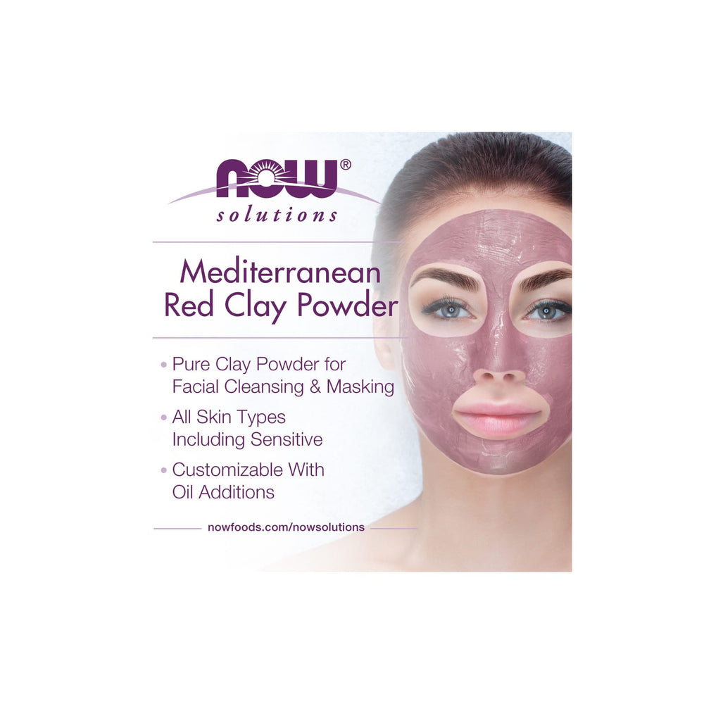 NOW Foods Moroccan Red Clay Powder ingredienser