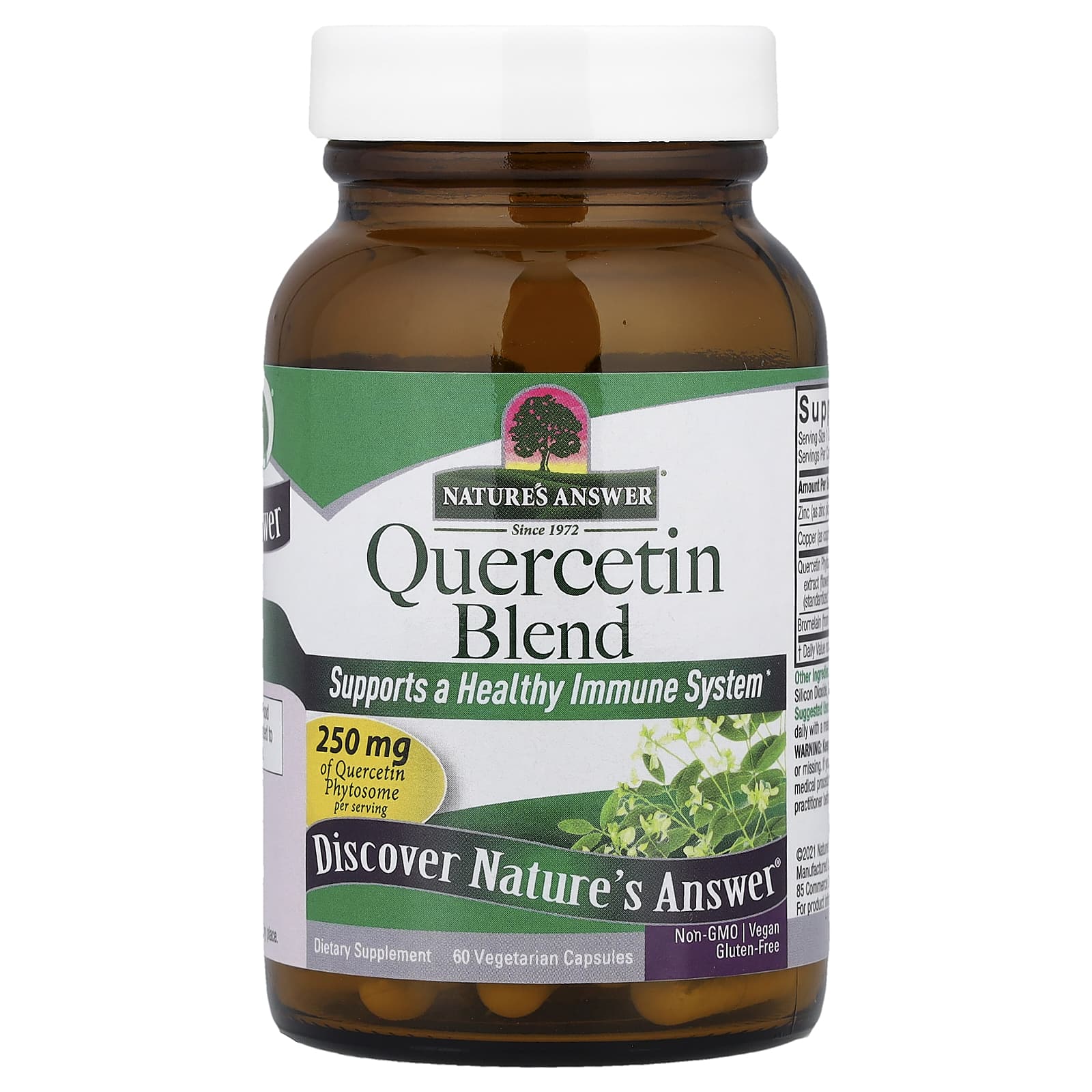 Nature's Answer Quercetin Blend ingredienser