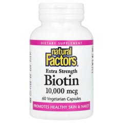 Biotin Extra Strength baksida näringsfakta