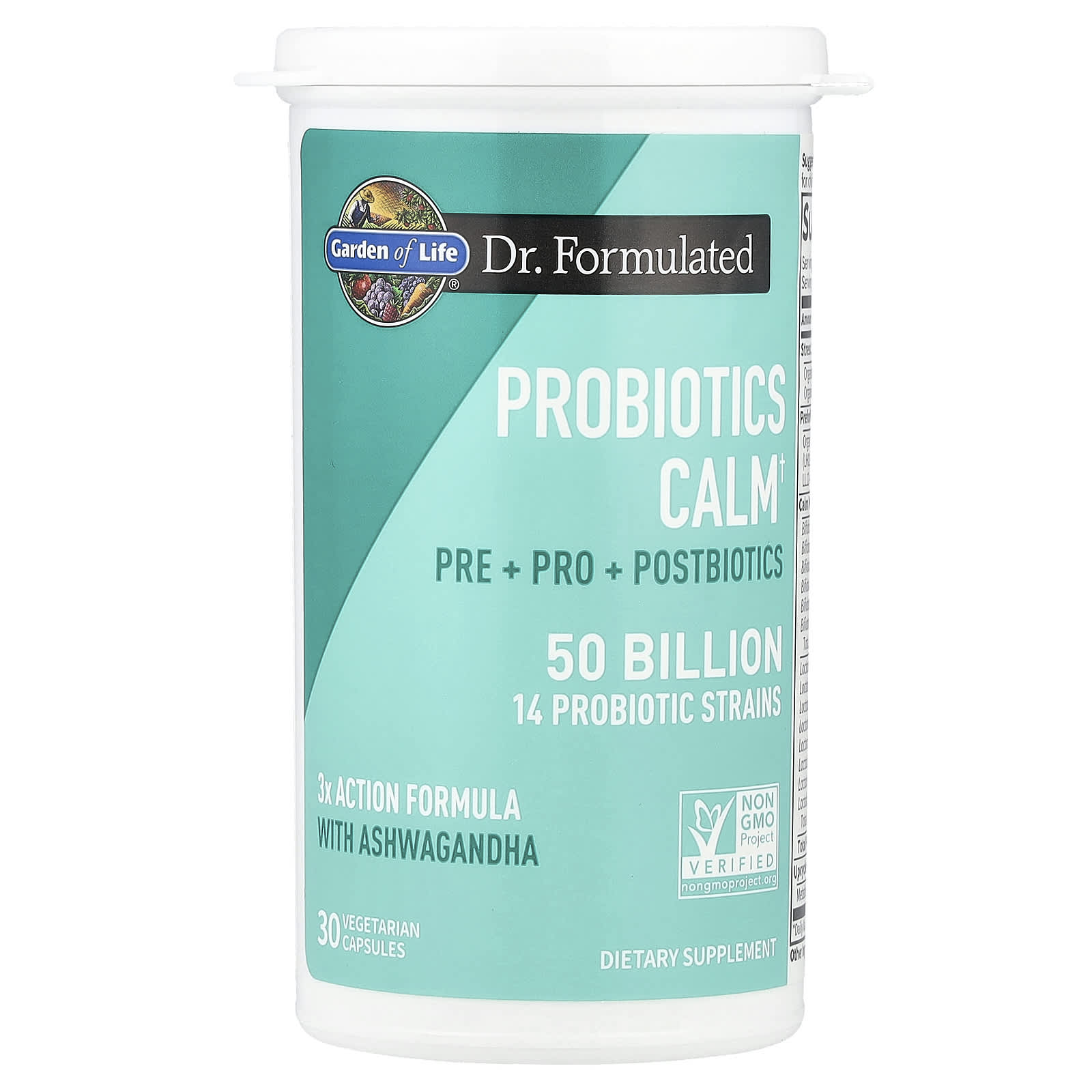 Probiotics Calm kapsel produktdetalj