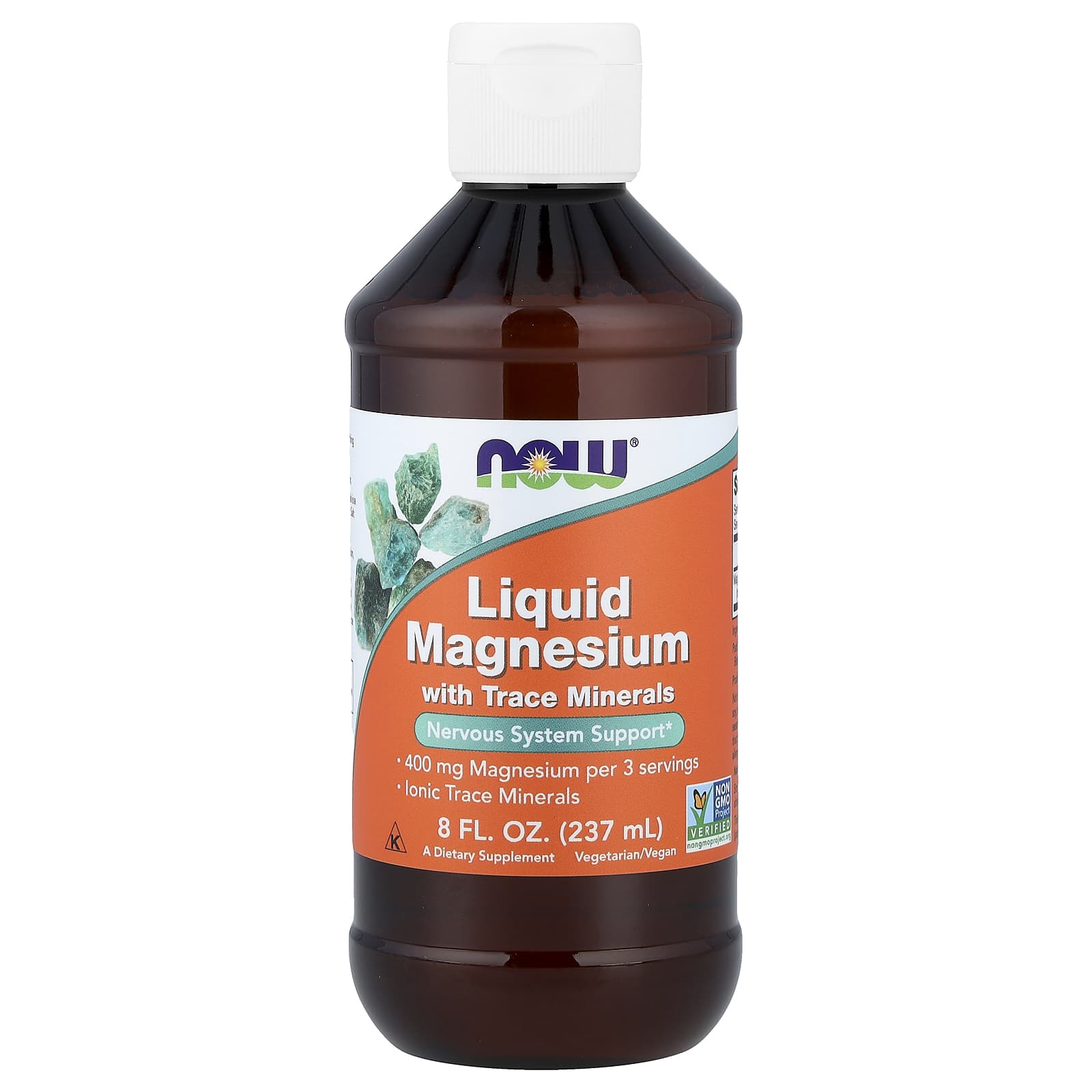 NOW Foods - Liquid Magnesium With Trace Minerals - 237ml