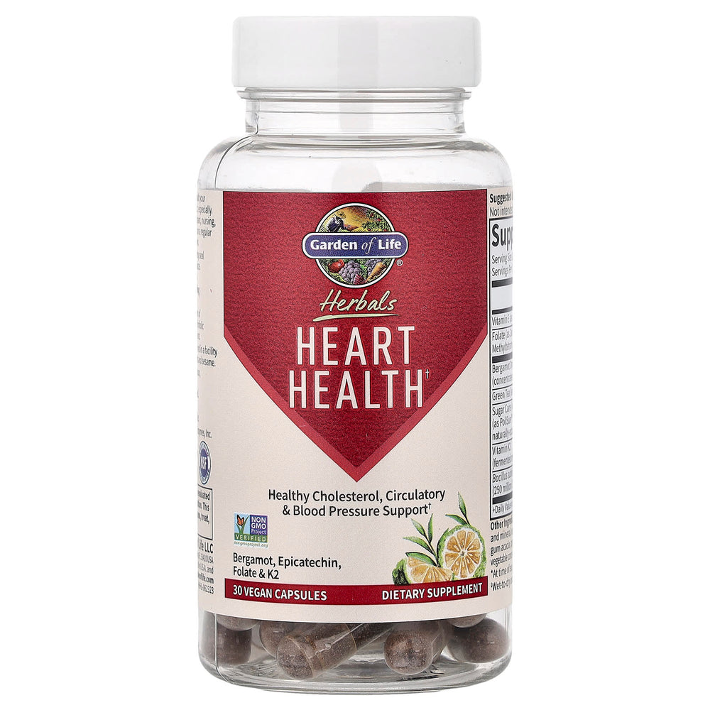 Garden Of Life Herbal Heart Health ingredienser