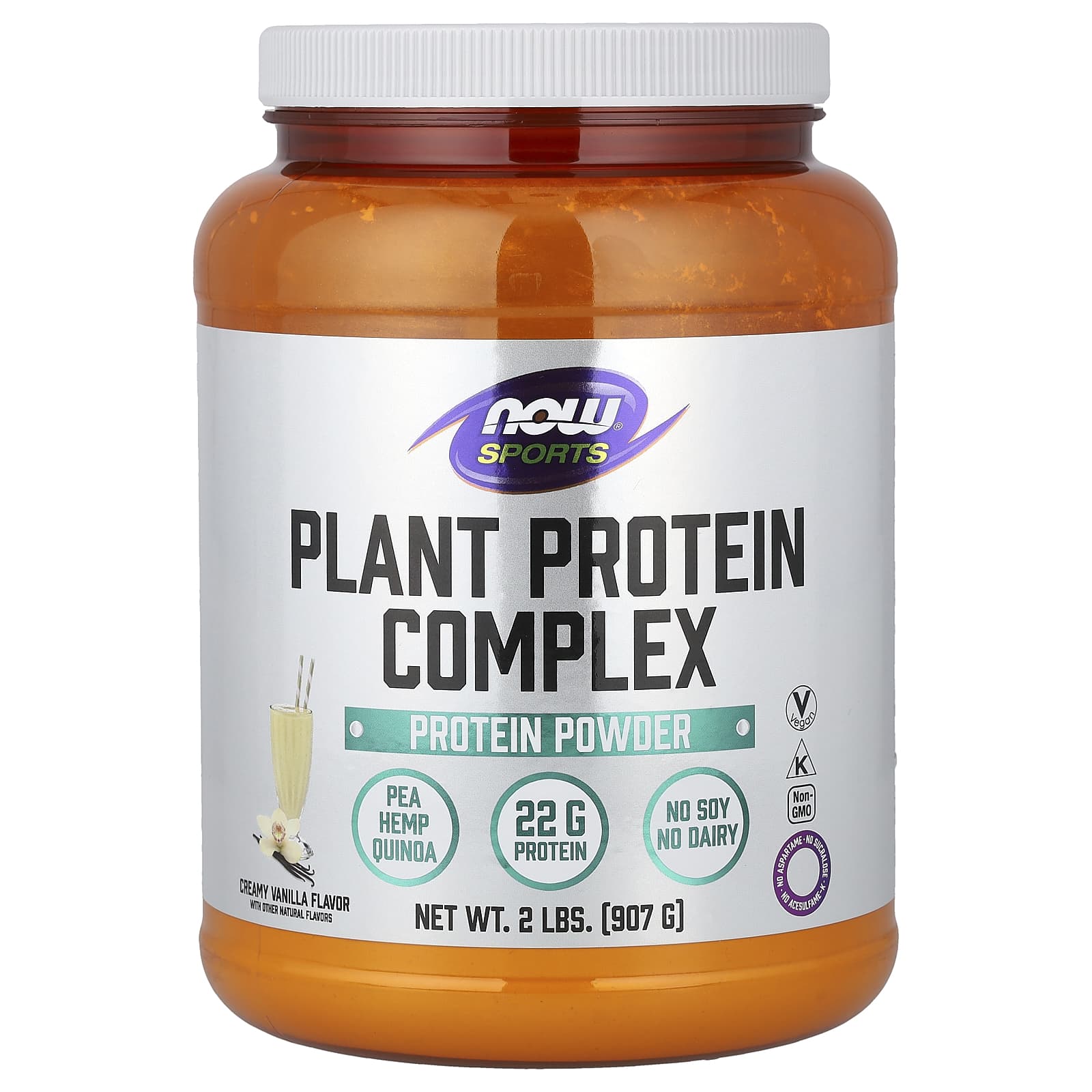 NOW Foods Plant Protein Complex ingredienslista
