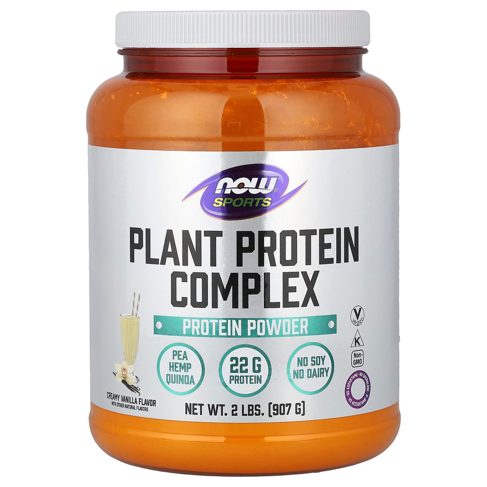 NOW Foods Plant Protein Complex ingredienslista