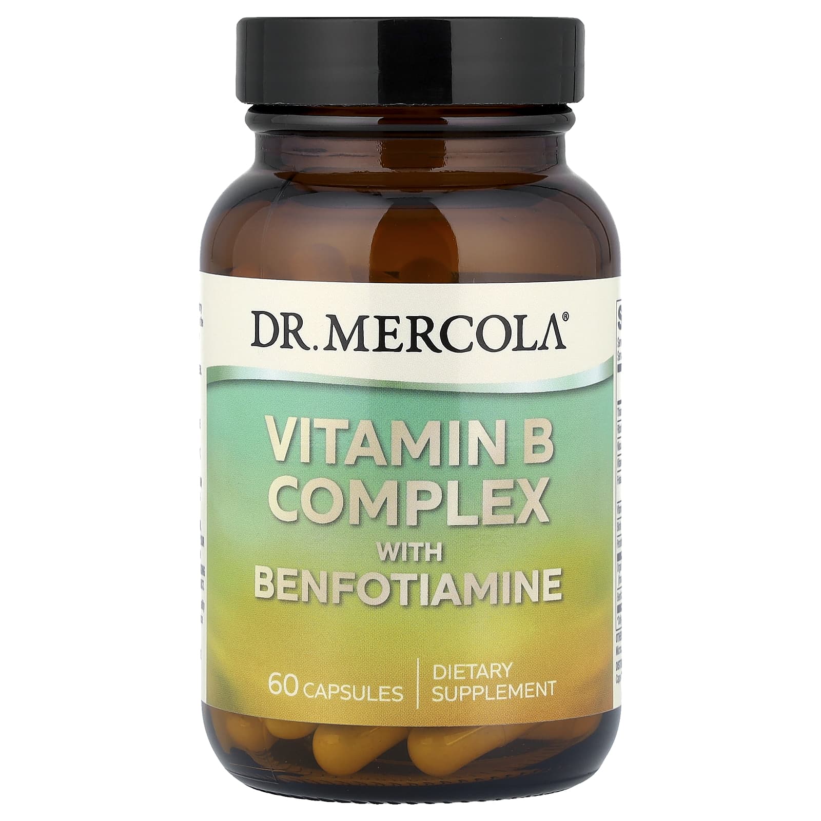 Dr. Mercola Vitamin B Complex With Benfotiamine framsida