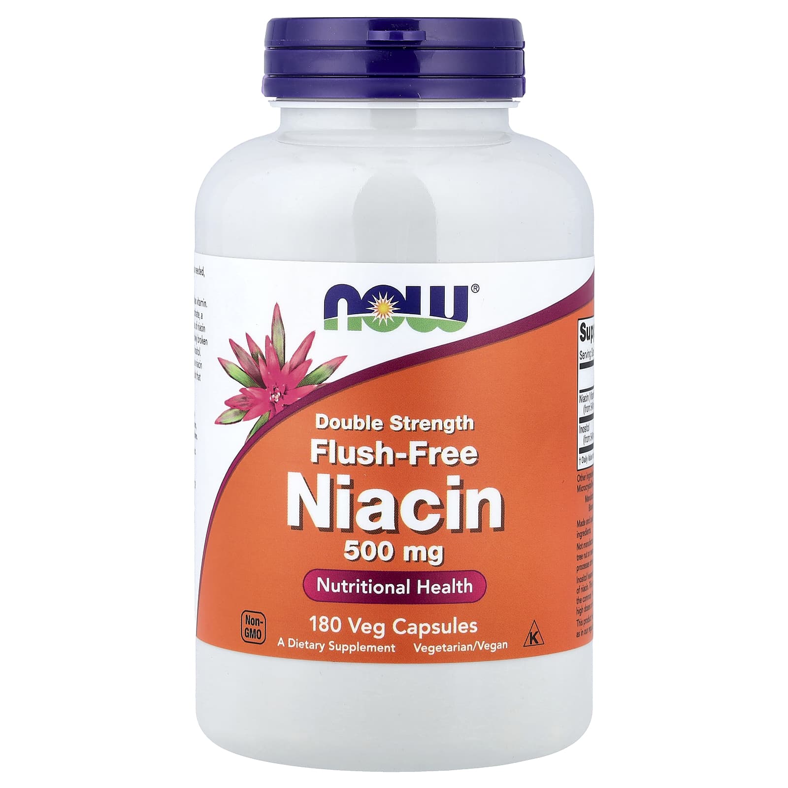 NOW Foods - Flush-Free Niacin - 30 Caps
