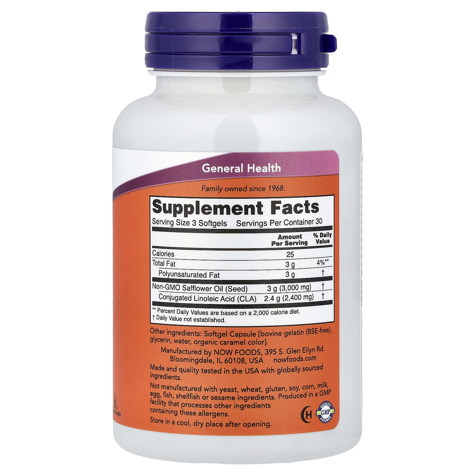 Now Foods - CLA 800mg