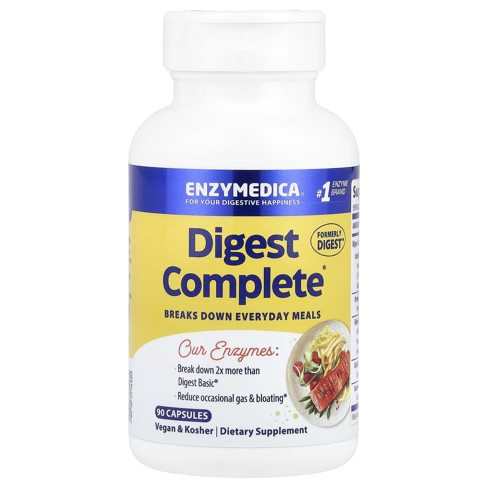 Enzymedica - Digest Complete - 90 kapsler