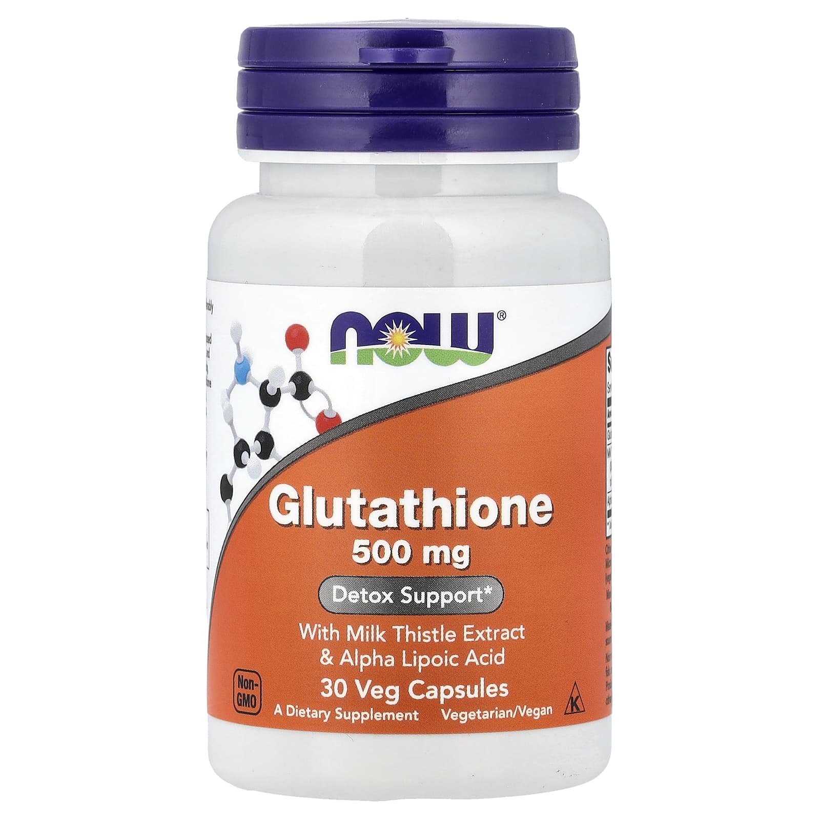 Now Foods - Glutathion med Mælketistel & Alpha Lipoic Acid