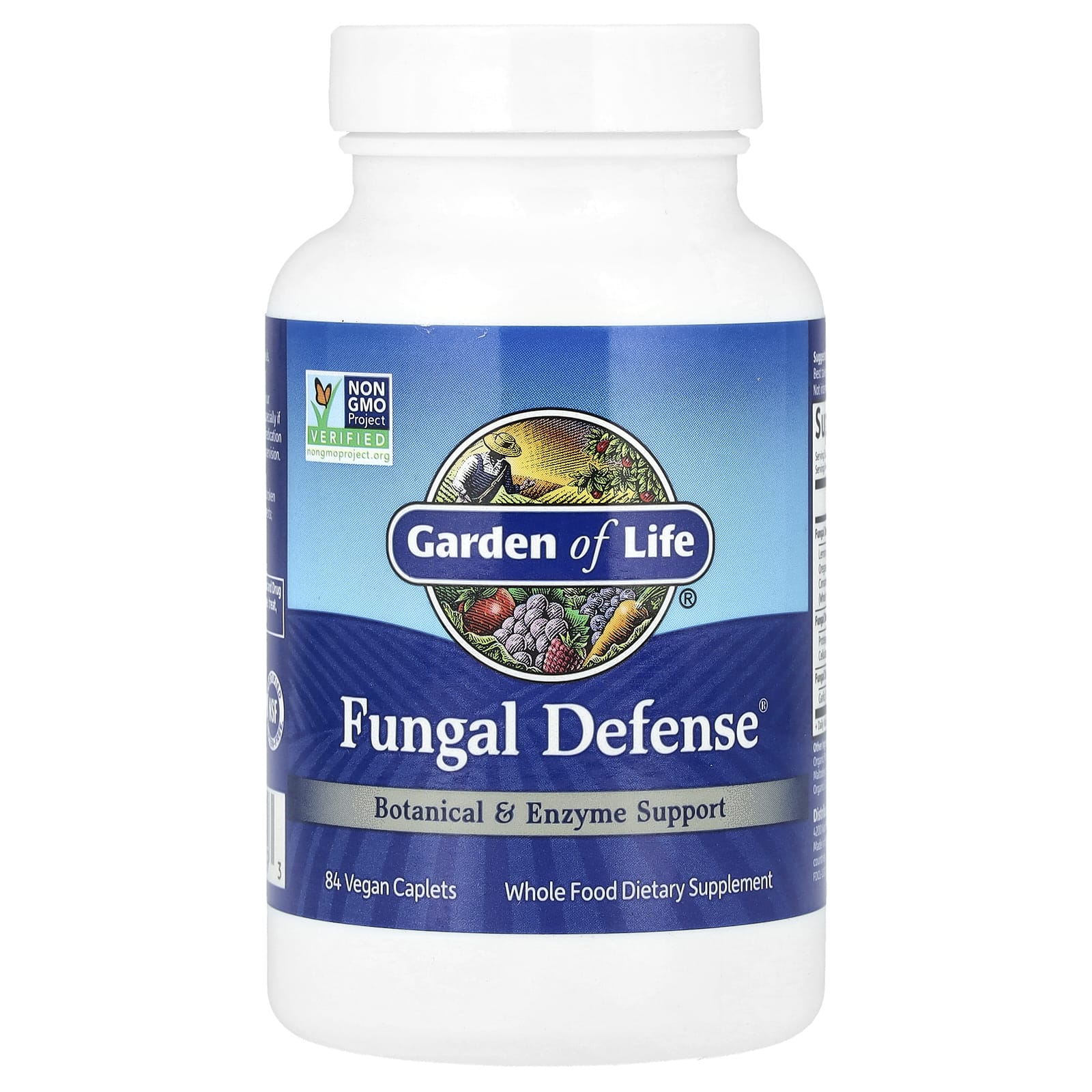 Garden Of Life Fungal Defense baksida