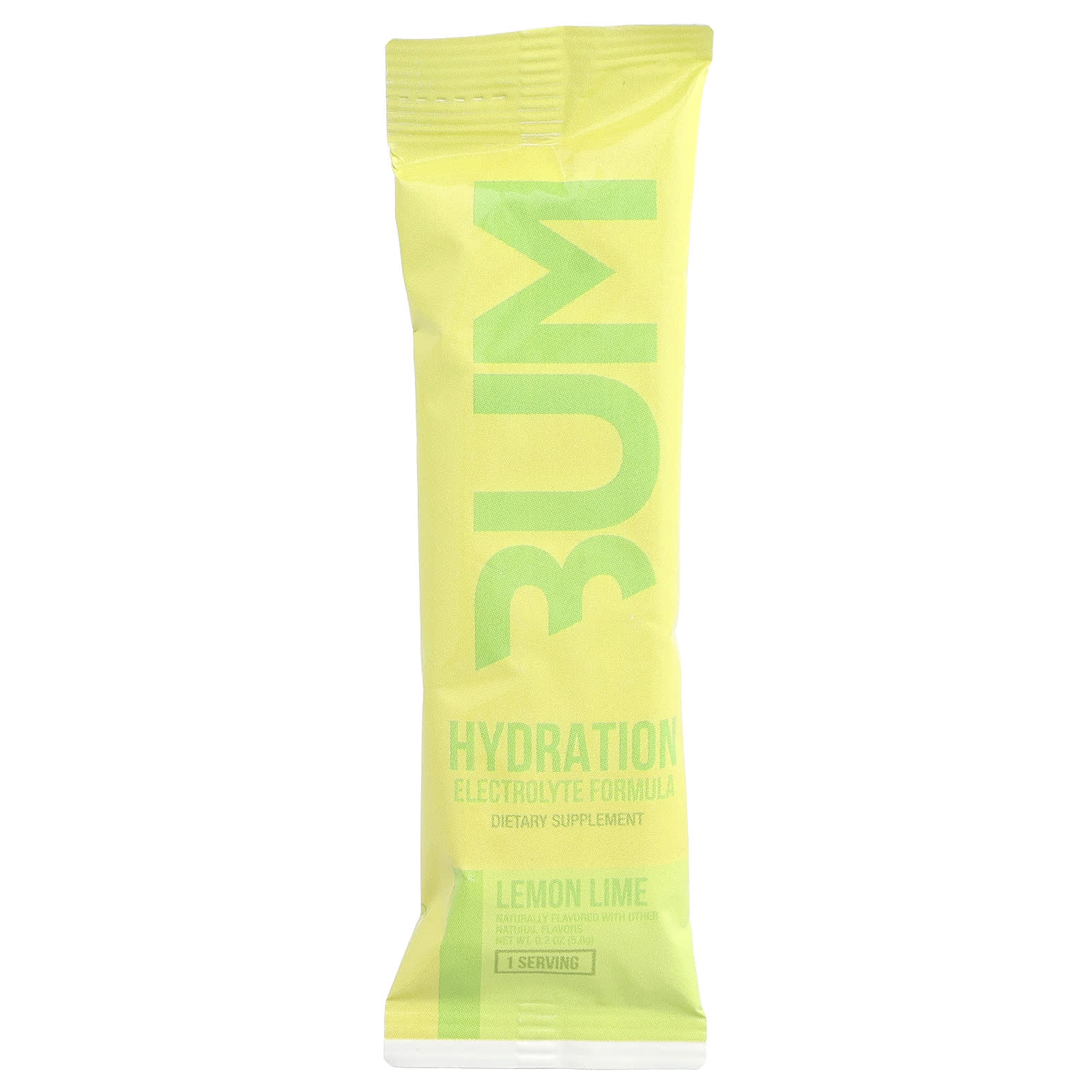 Rum Hydration sachet öppen förpackning