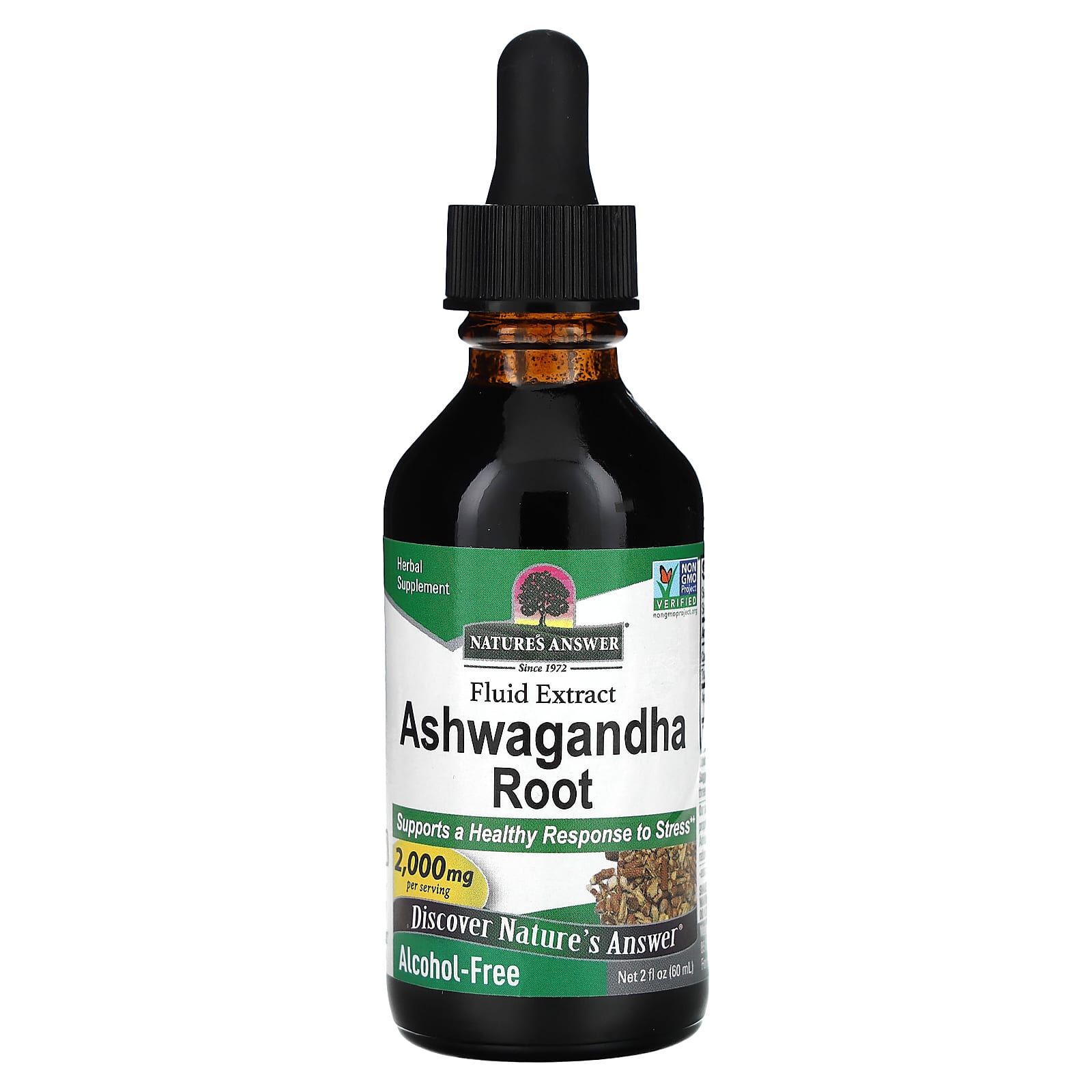 Nature's Answer - Ashwagandha-juurifluidiuute - 60ml