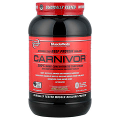 Carnivor Vanilla Caramel baksida näringsfakta