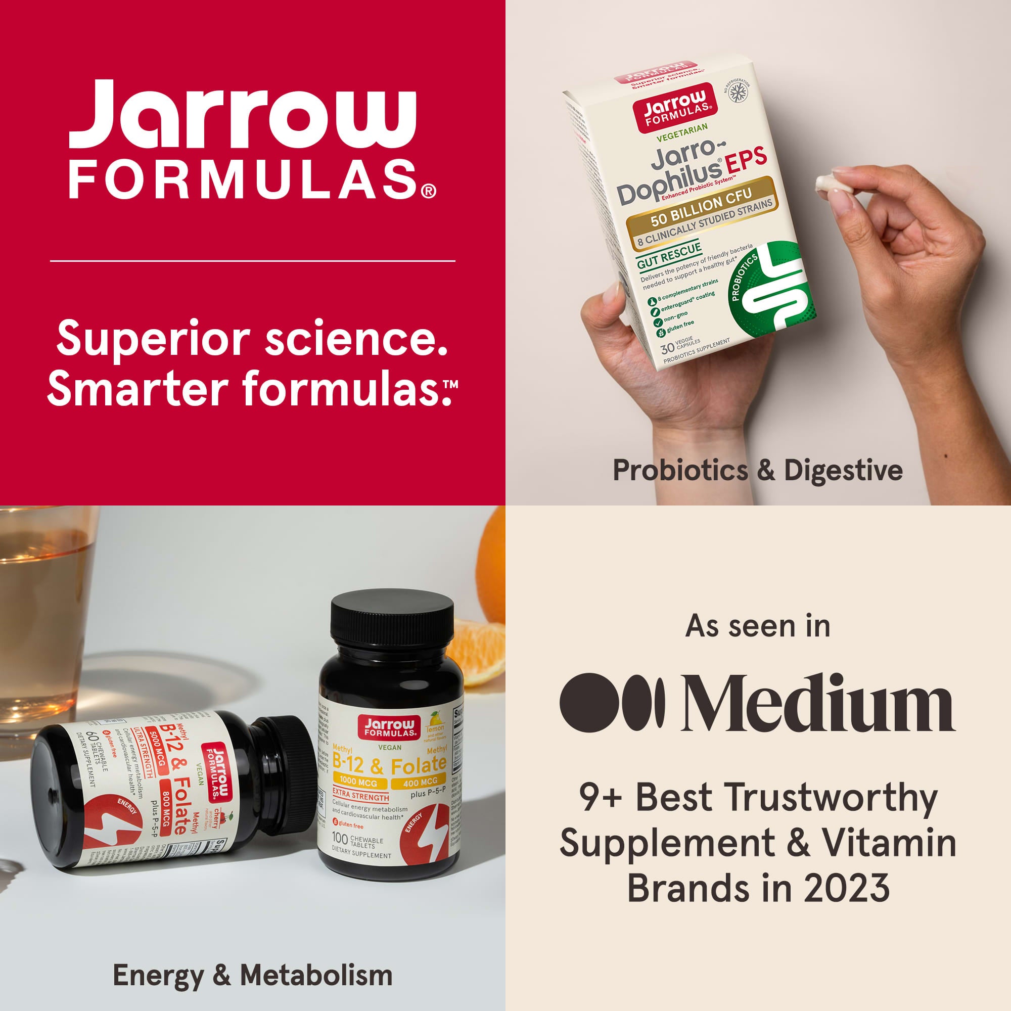 Jarrow Formulas - Natural SAMe Full Potency 400