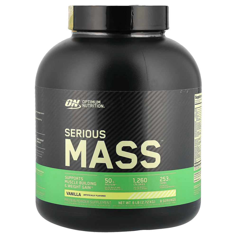 Optimum Nutrition Vanilla baksida näringsfakta