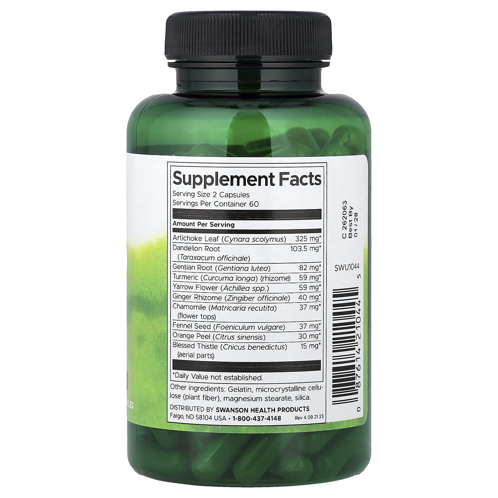Bavarian Herbal Bitters ingredienser lista