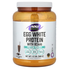 NOW Foods - Æggehvide Protein (Creme Chokolade - 680g)