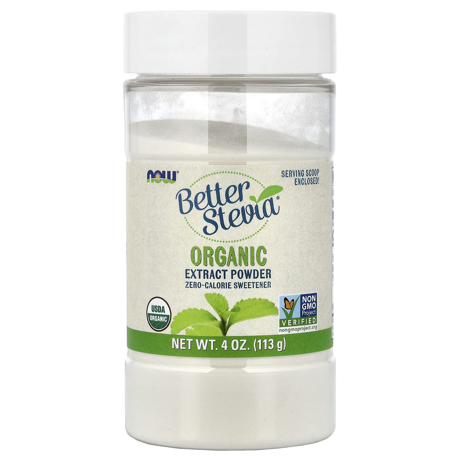 Now Foods - Better Stevia Ekstrakt Pulver