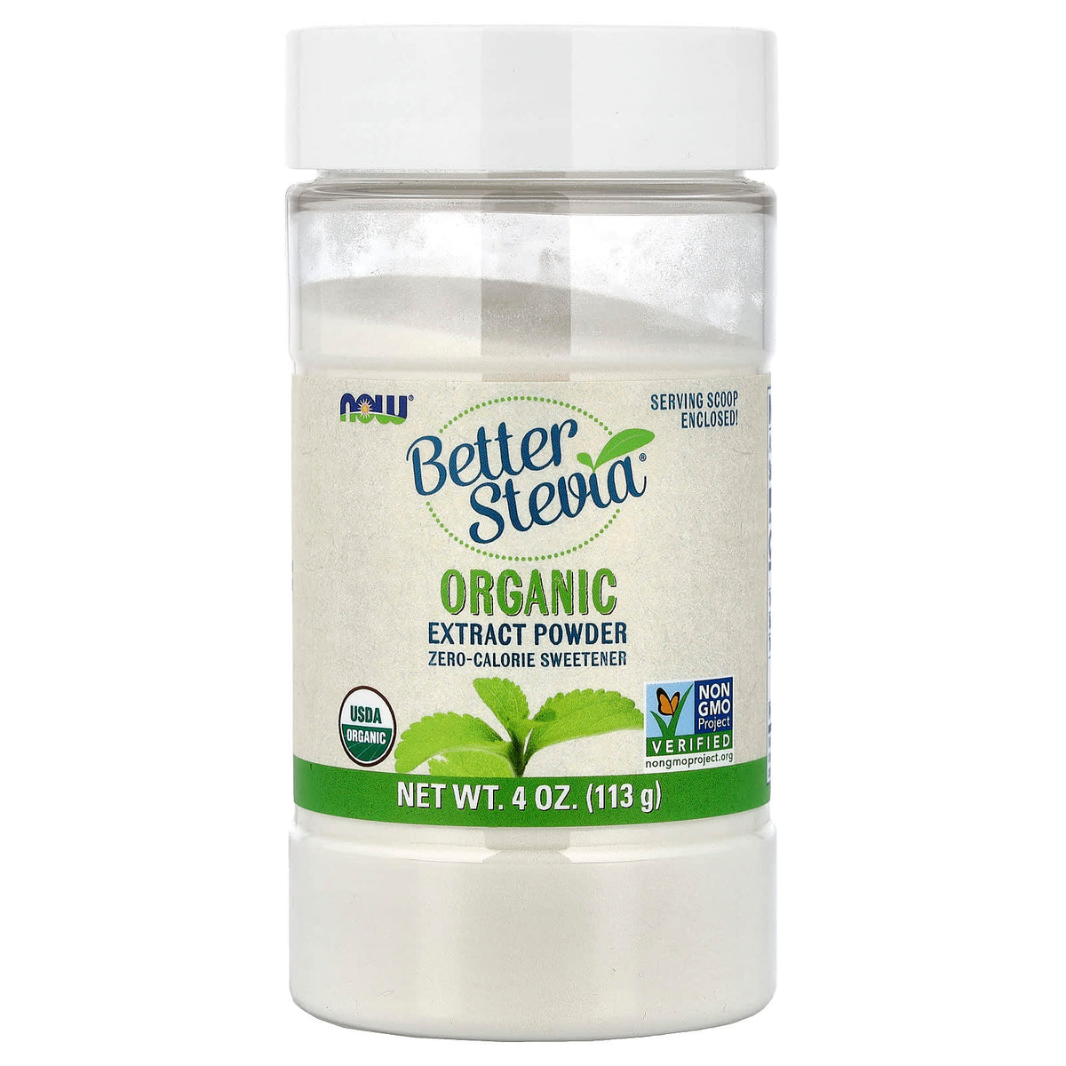 Now Foods - Better Stevia Ekstrakt Pulver