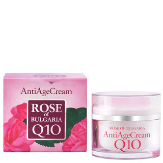 Rose of Bulgaria AntiAgeCream Q10 framsida