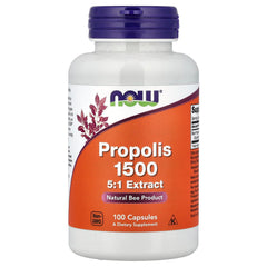 Propolis 1500 5:1 Extrakt – 100 kapslar framsida