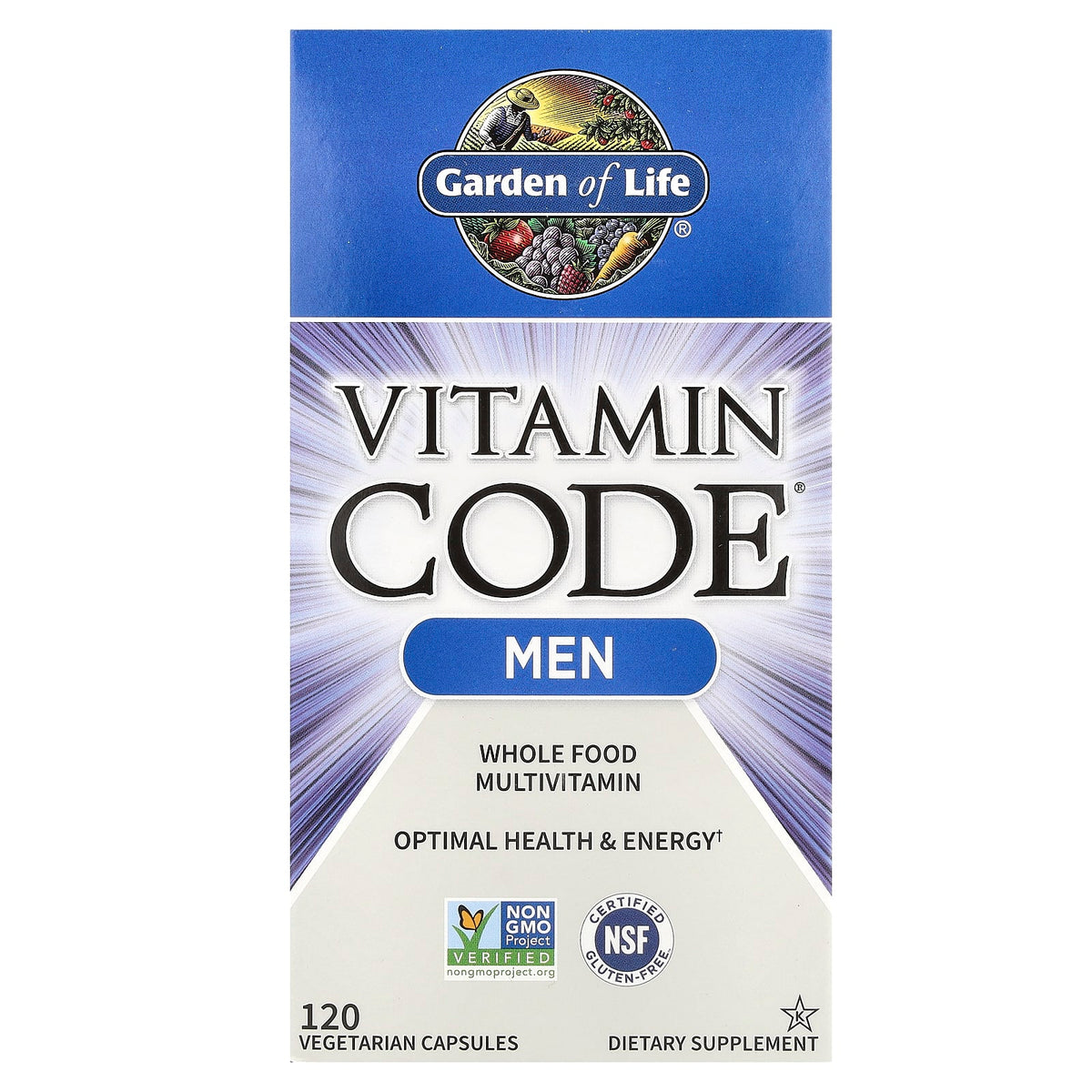 Garden Of Life Vitamin Code Men näringsfakta