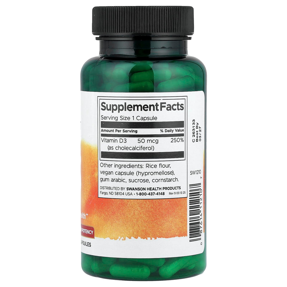 Vitamin D3 – 1000 IE doseringsrekommendation