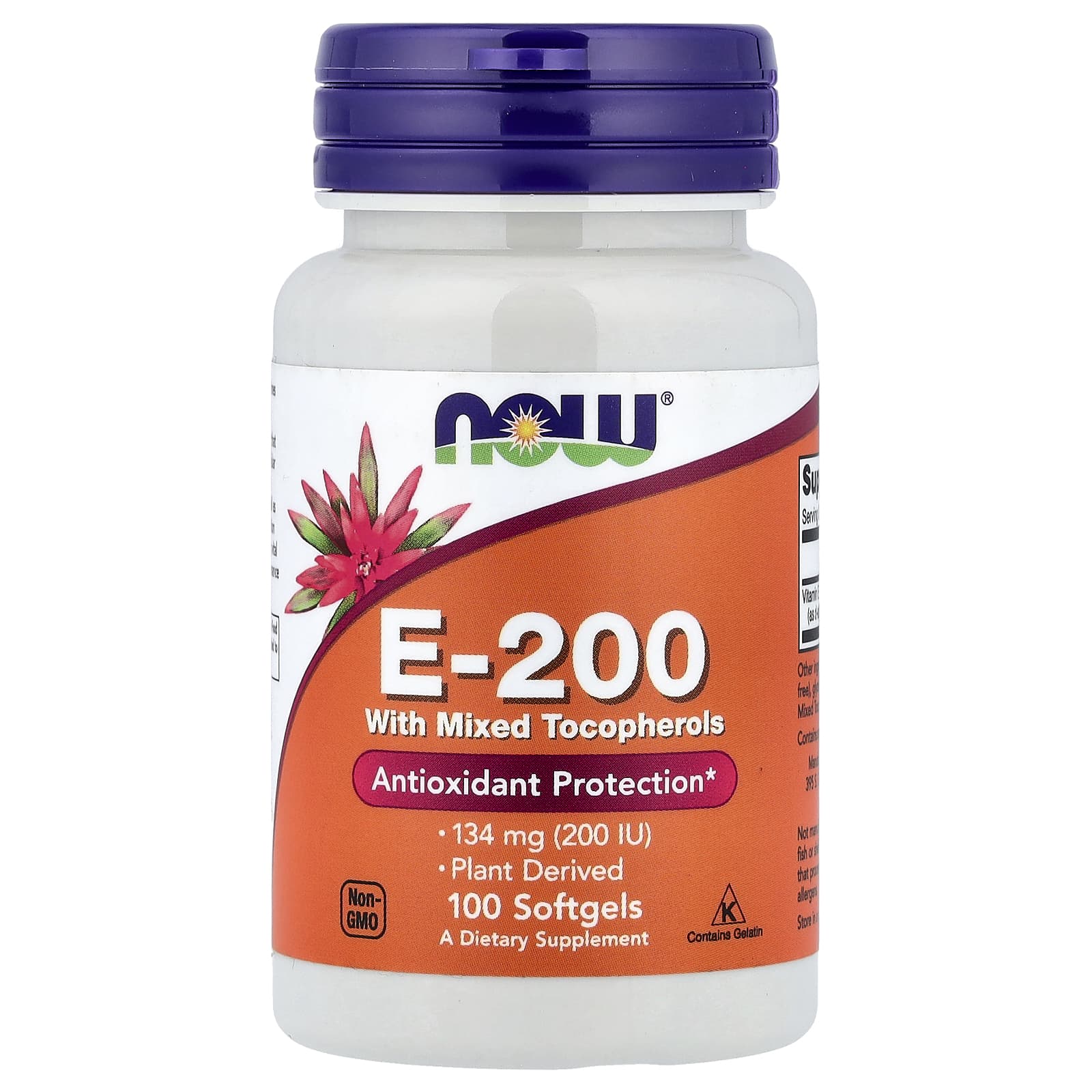 E-200 With Mixed Tocopherols framsida