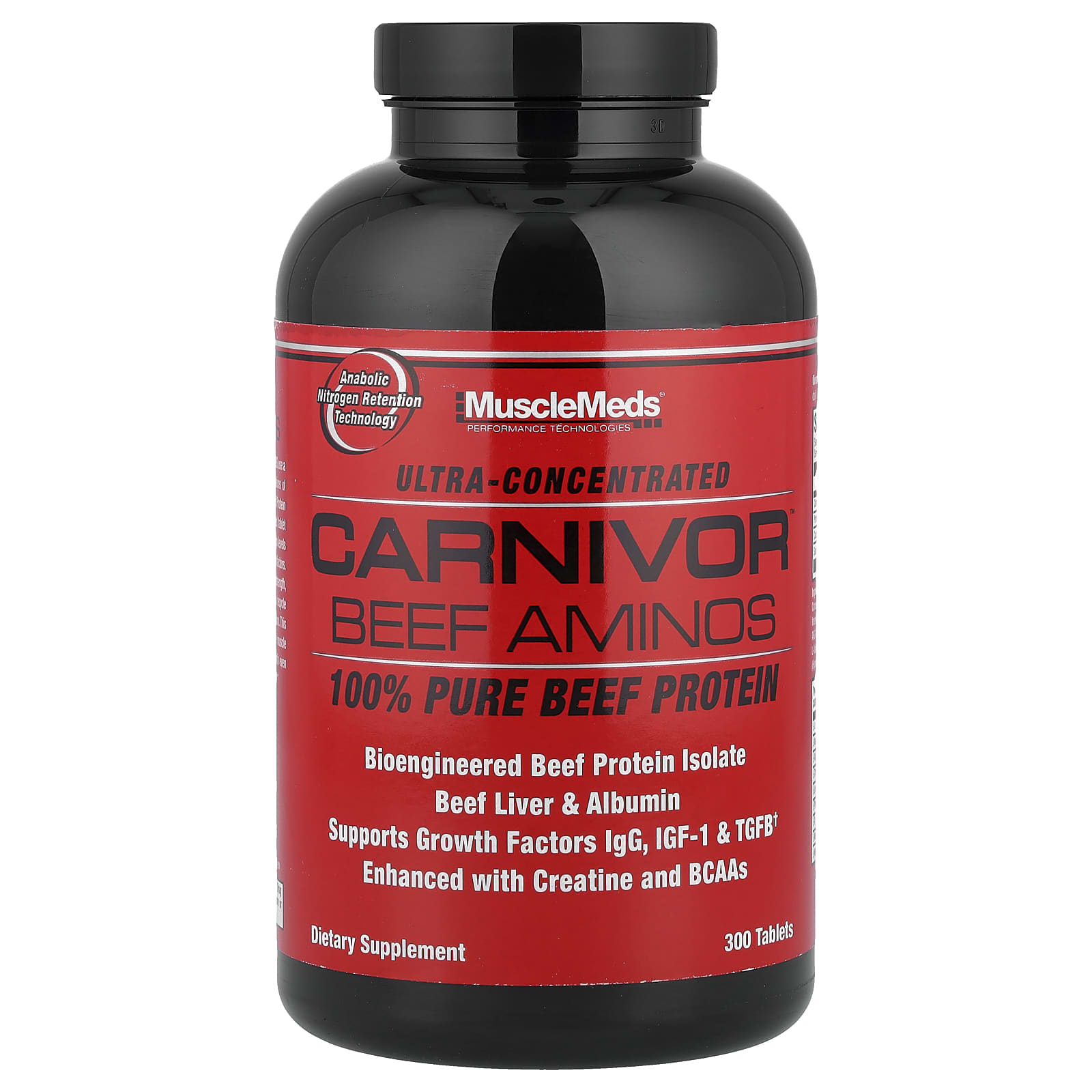 MuscleMeds - Carnivor Beef Aminos - 300 Tabs