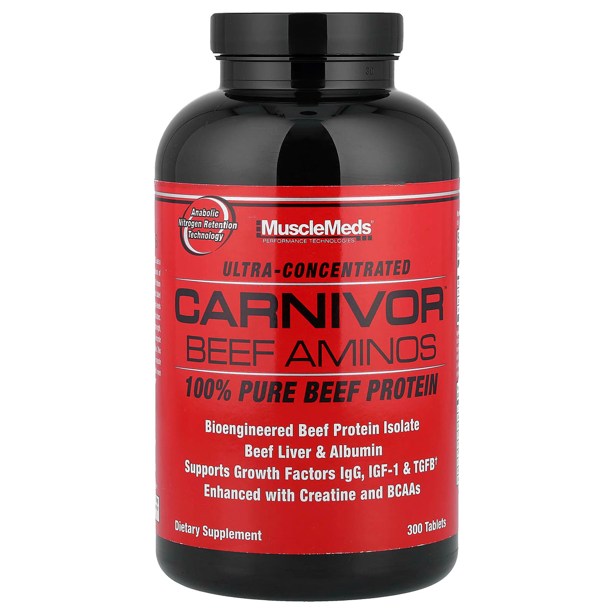 MuscleMeds - Carnivor Beef Aminos - 300 Tabs