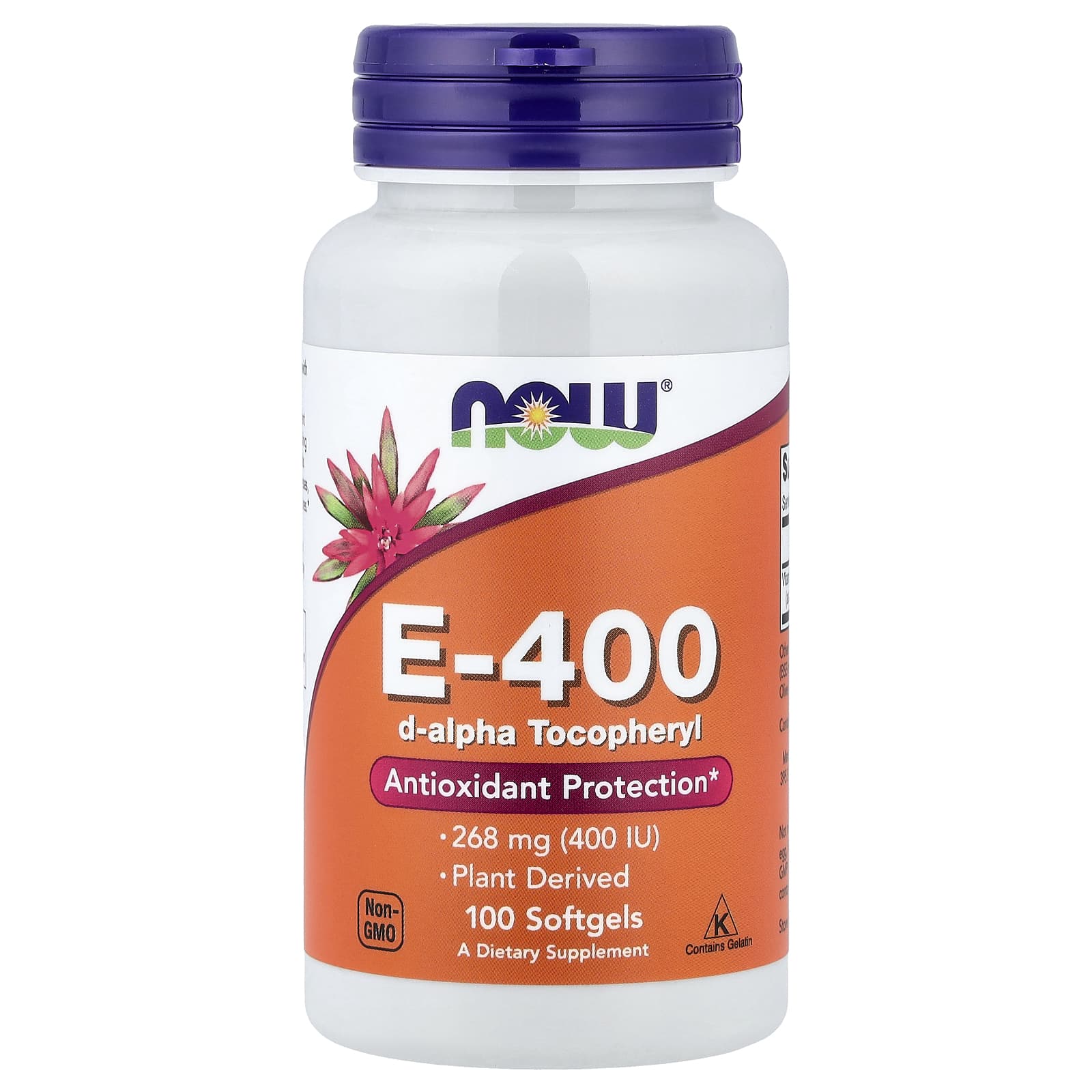 Now Foods - Vitamin E-400 Natural