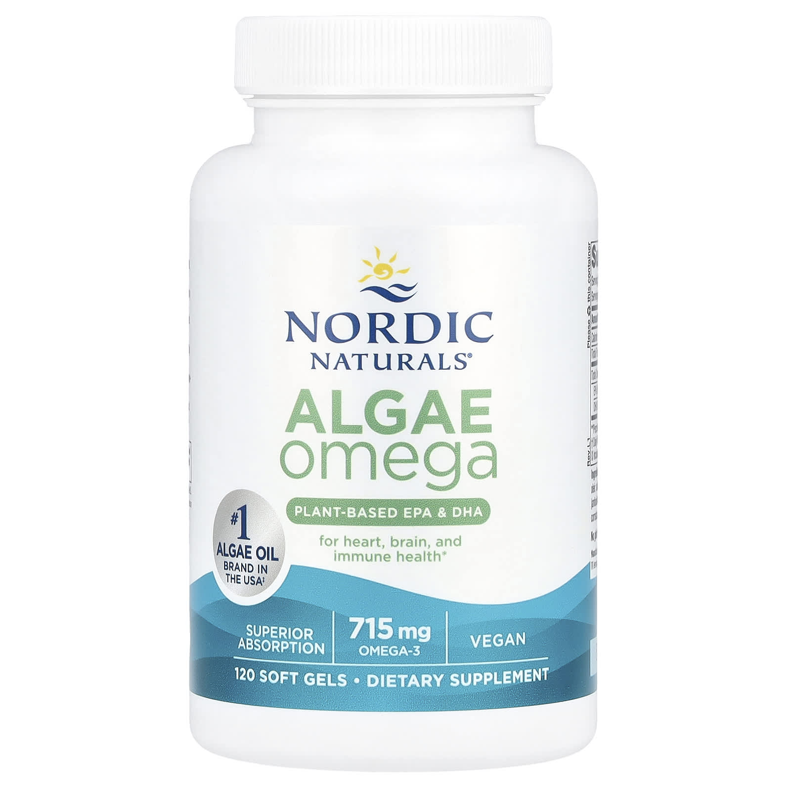 Nordic Naturals - Algae Omega 715mg