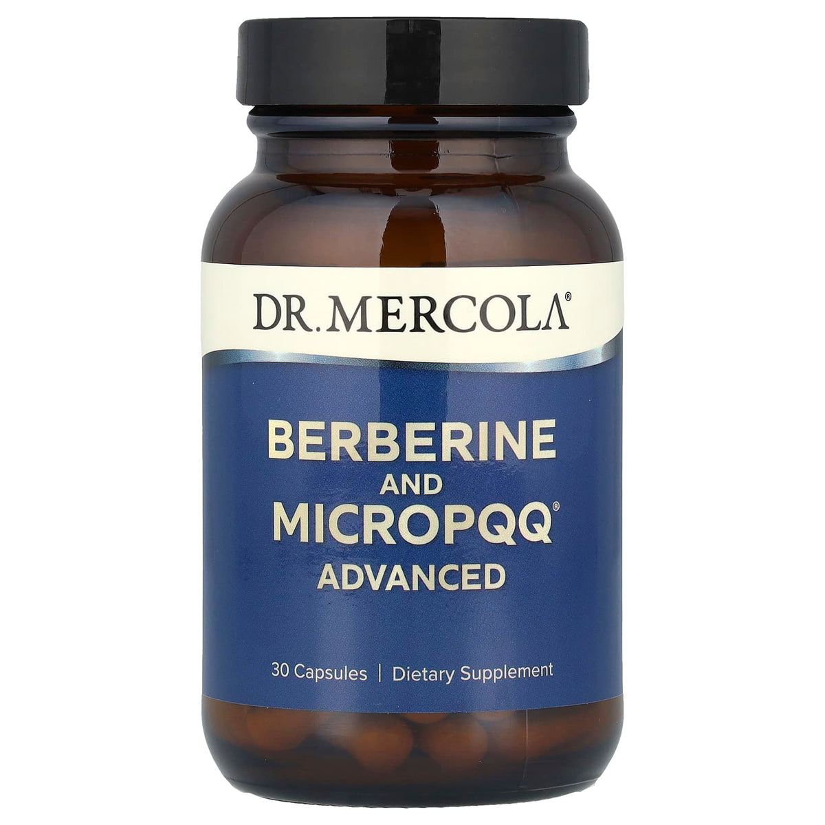 Dr. Mercola Berberine And Micropqq Advanced framsida