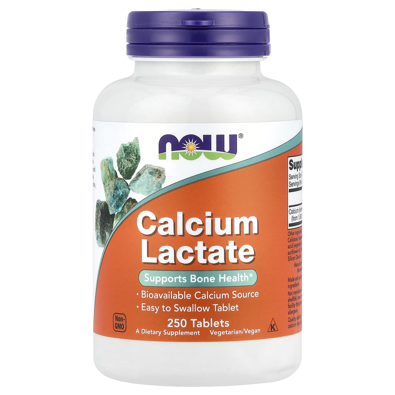 Calcium Lactate tablett produktdetalj