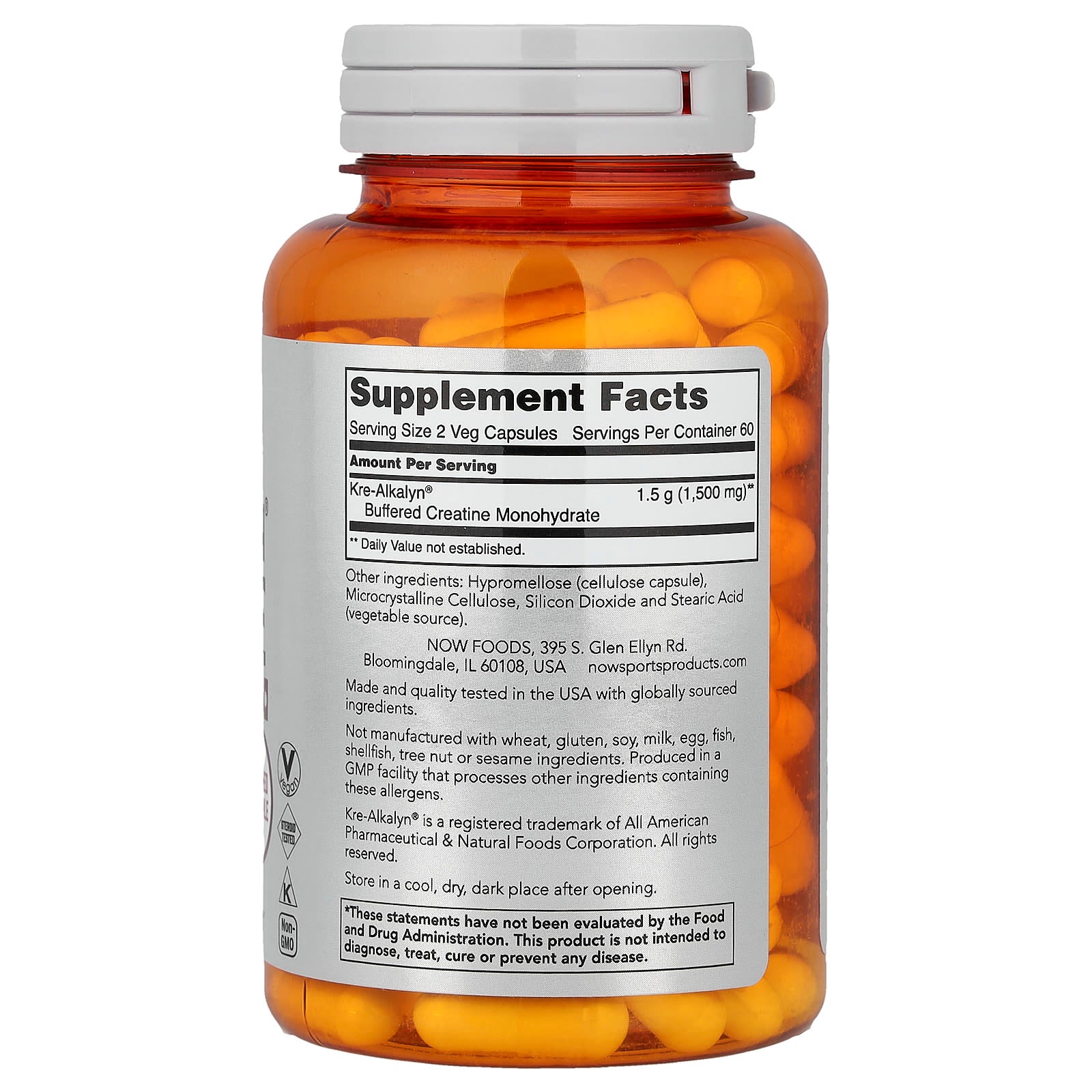 NOW Foods - Kre-Alkalyn Creatine