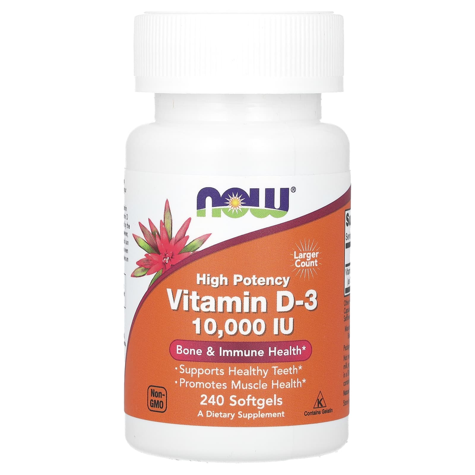 Vitamin D3 2000 IE flaskdemonstration