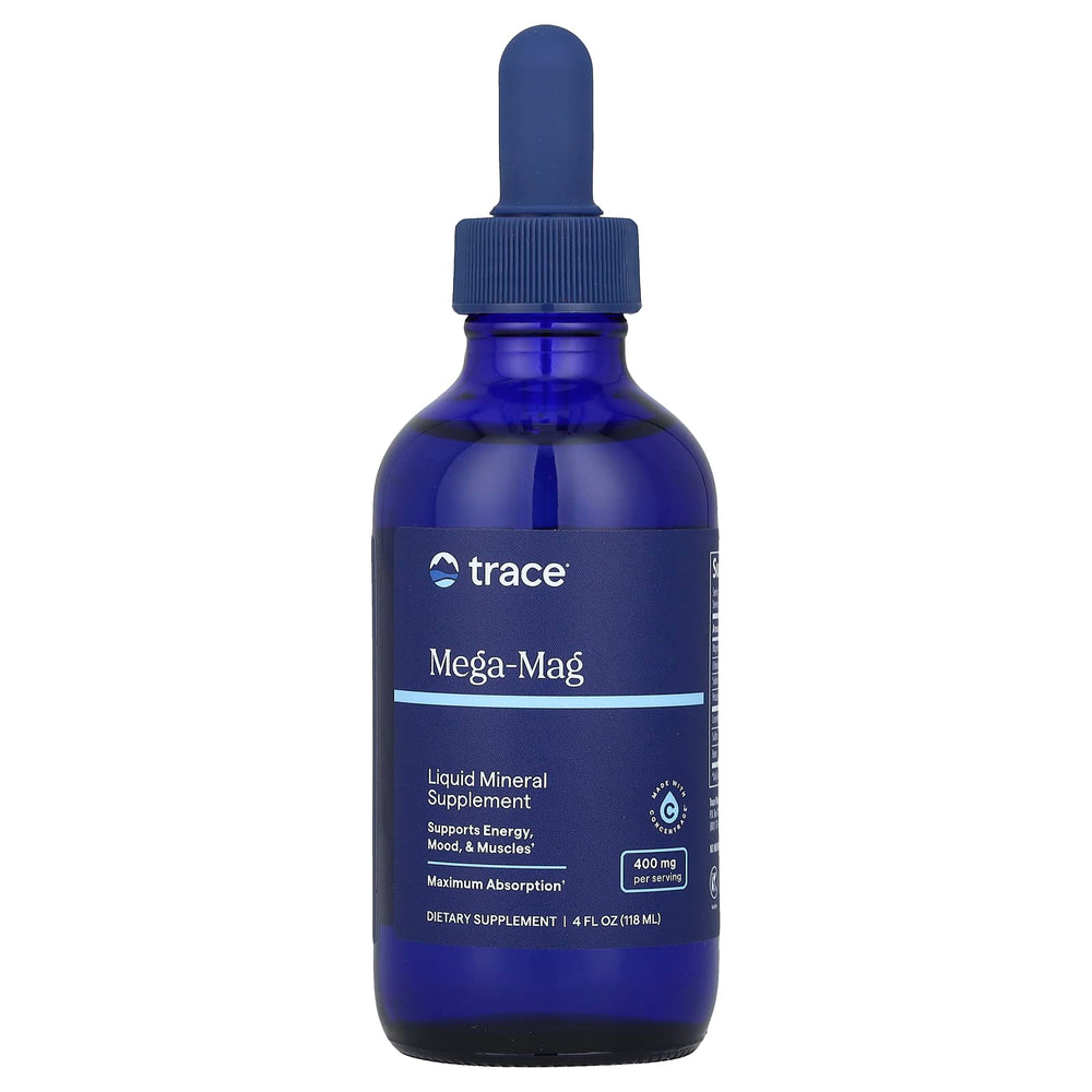 Trace Minerals Mega-Mag 118ml flaska framsida